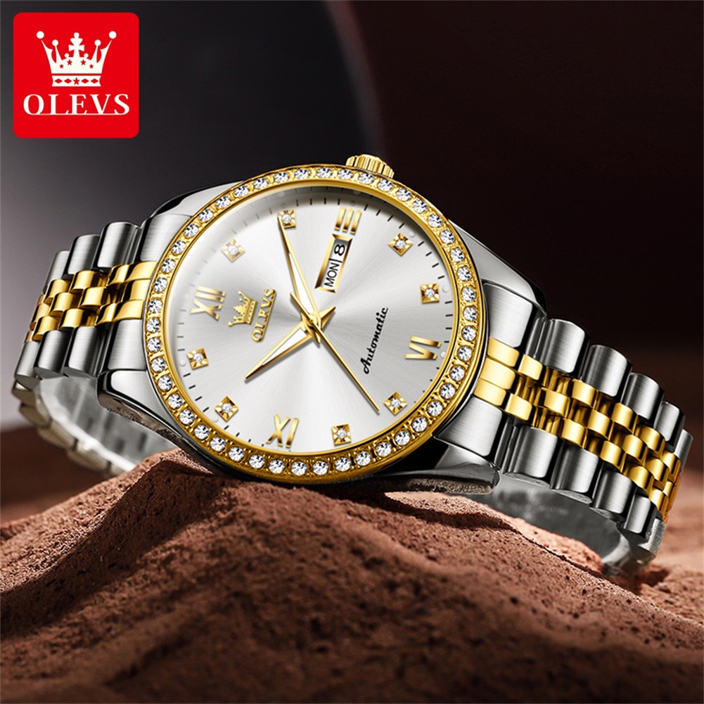 OLEVS7012 Diamond Automatic Wa - đánh giá và giá Luxury Watch Winder