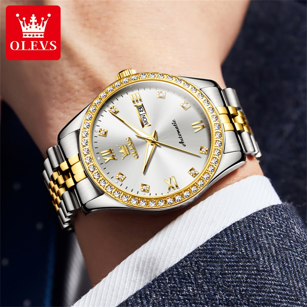 OLEVS7012 Diamond Automatic Wa - đánh giá và giá Luxury Watch Winder