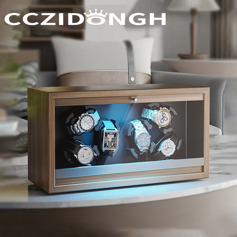 Brand New Wooden Watch Winder  - đánh giá và giá Luxury Watch Winder Box
