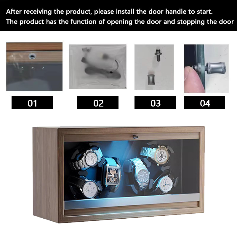 Brand New Wooden Watch Winder  - đánh giá và giá Luxury Watch Winder Box