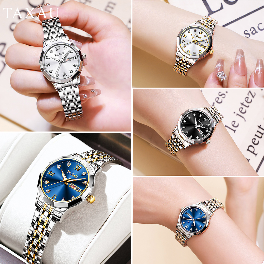 OLEVS Fashion Golden Watch for - đánh giá và giá Luxury Watch Female