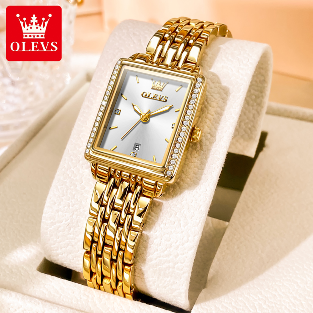 OLEVS 9995 Date Watch for Wome - đánh giá và giá Luxury Watch Female
