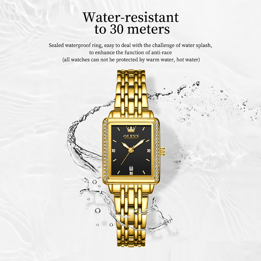 OLEVS 9995 Date Watch for Wome - đánh giá và giá Luxury Watch Female
