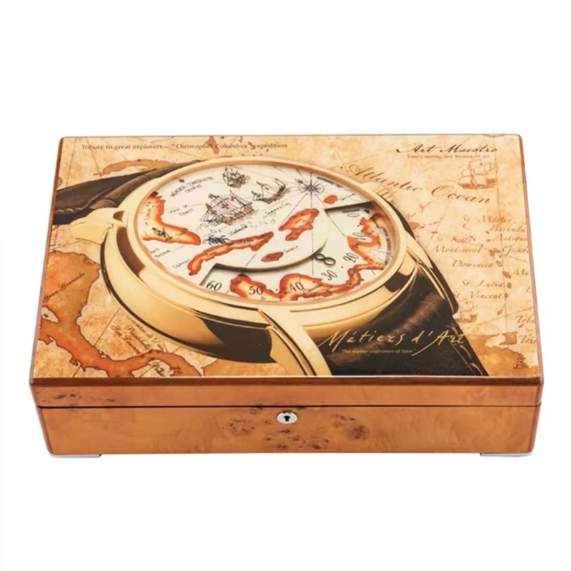 12 Slots Wood Watch Display Wi - đánh giá và giá Luxury Watch Image