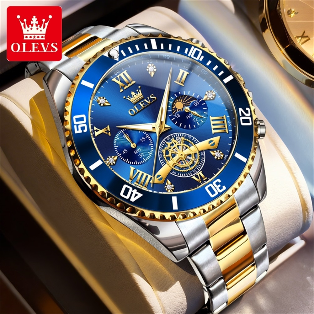 Luxury OLEVS Quartz Gold Metal - đánh giá và giá Luxury Watch Winder