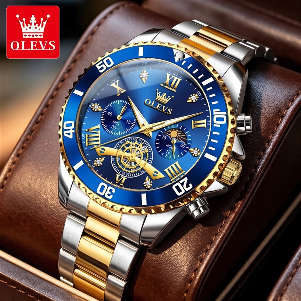 Luxury OLEVS Quartz Gold Metal - đánh giá và giá Luxury Watch Winder