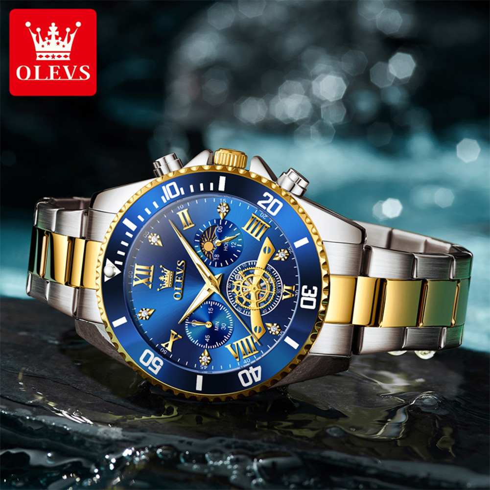 Luxury OLEVS Quartz Gold Metal - đánh giá và giá Luxury Watch Winder