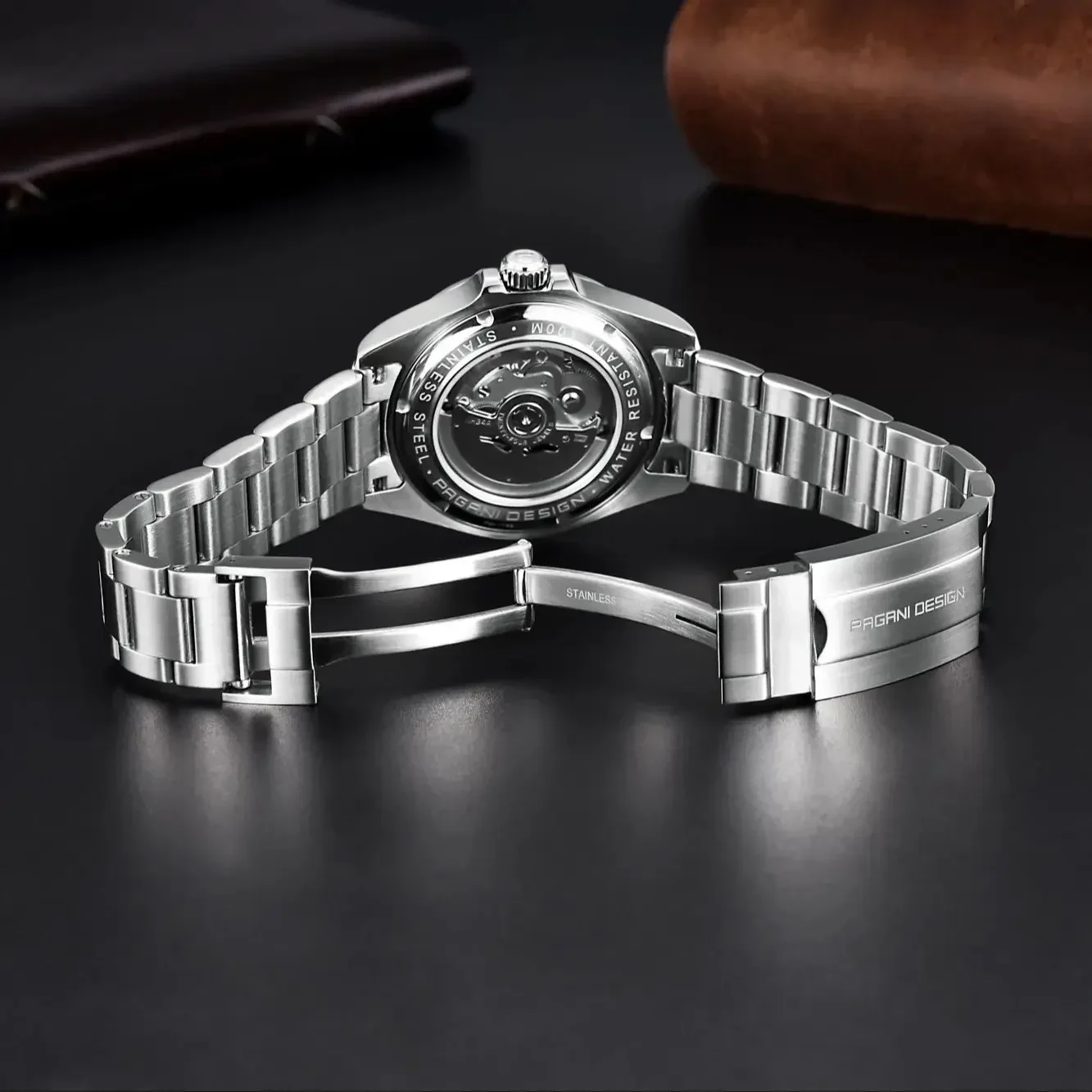 PAGANI DESIGN DG5833 GMT Autom - đánh giá và giá Luxury Watch Display