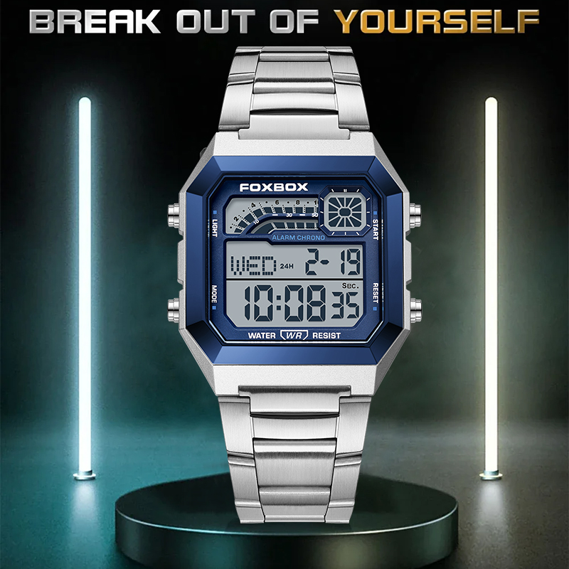FOXBOX Fashion Luxury Digital  - đánh giá và giá Luxury Watch Display