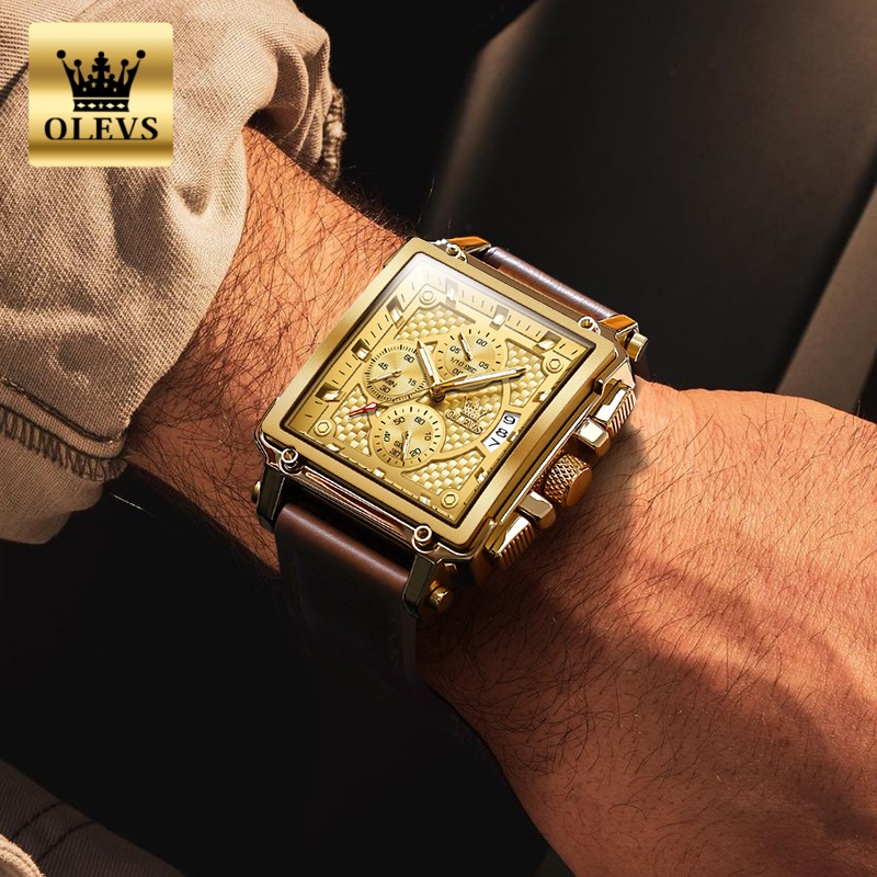 OLEVS Brand Mens Watches Water - đánh giá và giá Luxury Quartz Watch Brands