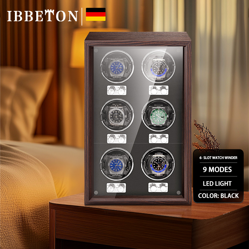 IBBETON Luxury Brand Wood Watc - đánh giá và giá Luxury Watch Winder Box