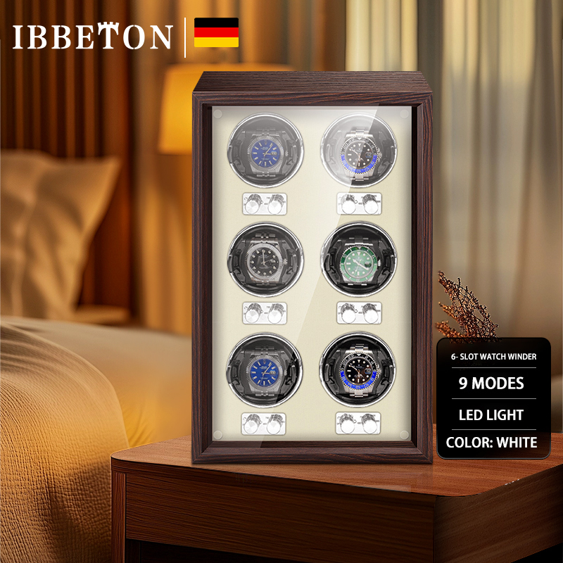 IBBETON Luxury Brand Wood Watc - đánh giá và giá Luxury Watch Winder Box