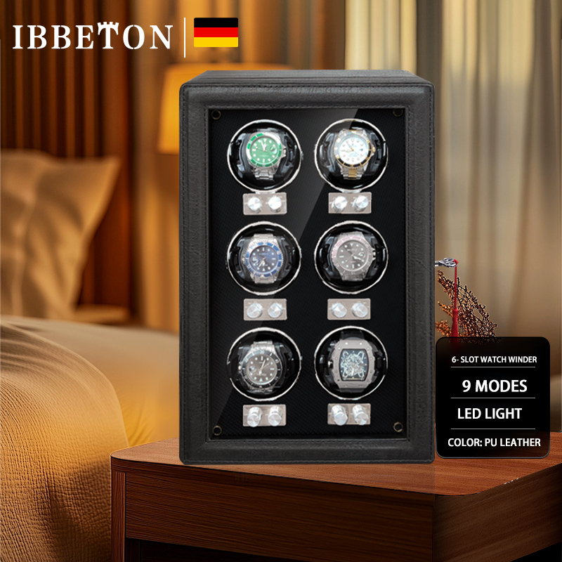 IBBETON Luxury Brand Wood Watc - đánh giá và giá Luxury Watch Winder Box