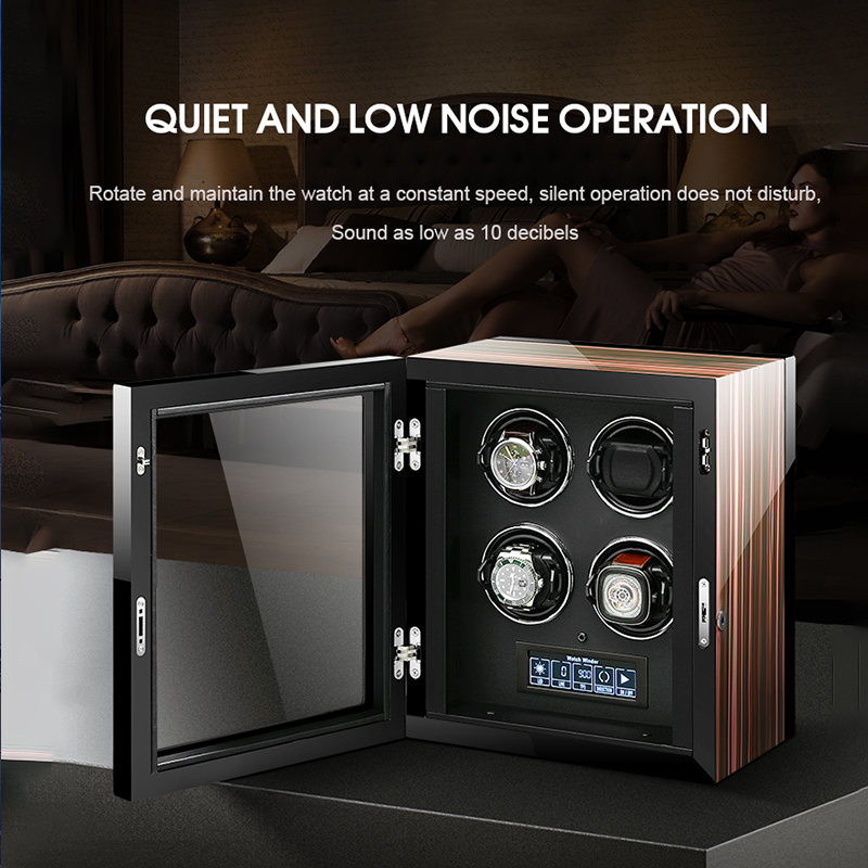 Luxury Automatic Watch Winder  - đánh giá và giá Luxury Watch Winder Box