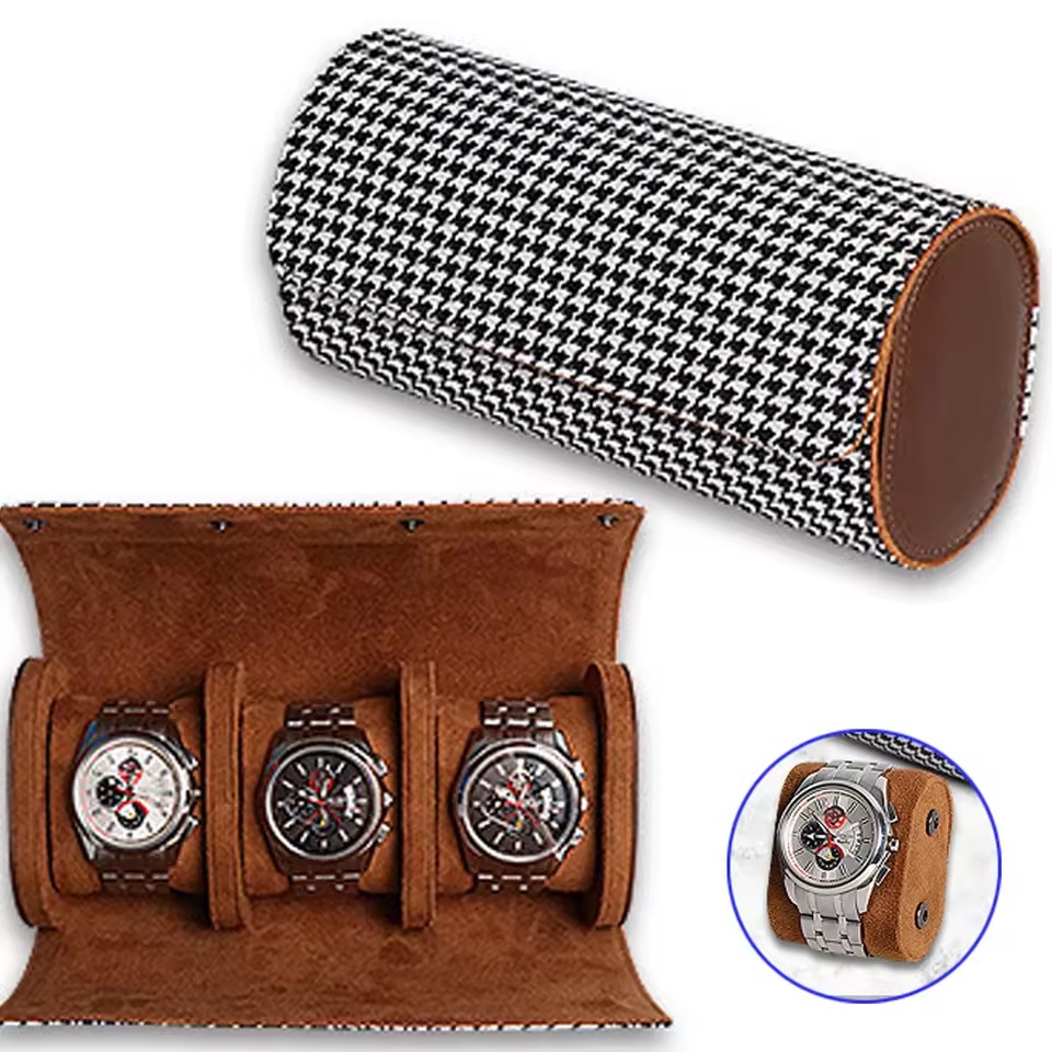 Watch Roll Travel Case-1/2/3 S - đánh giá và giá Luxury Watch Travel Case
