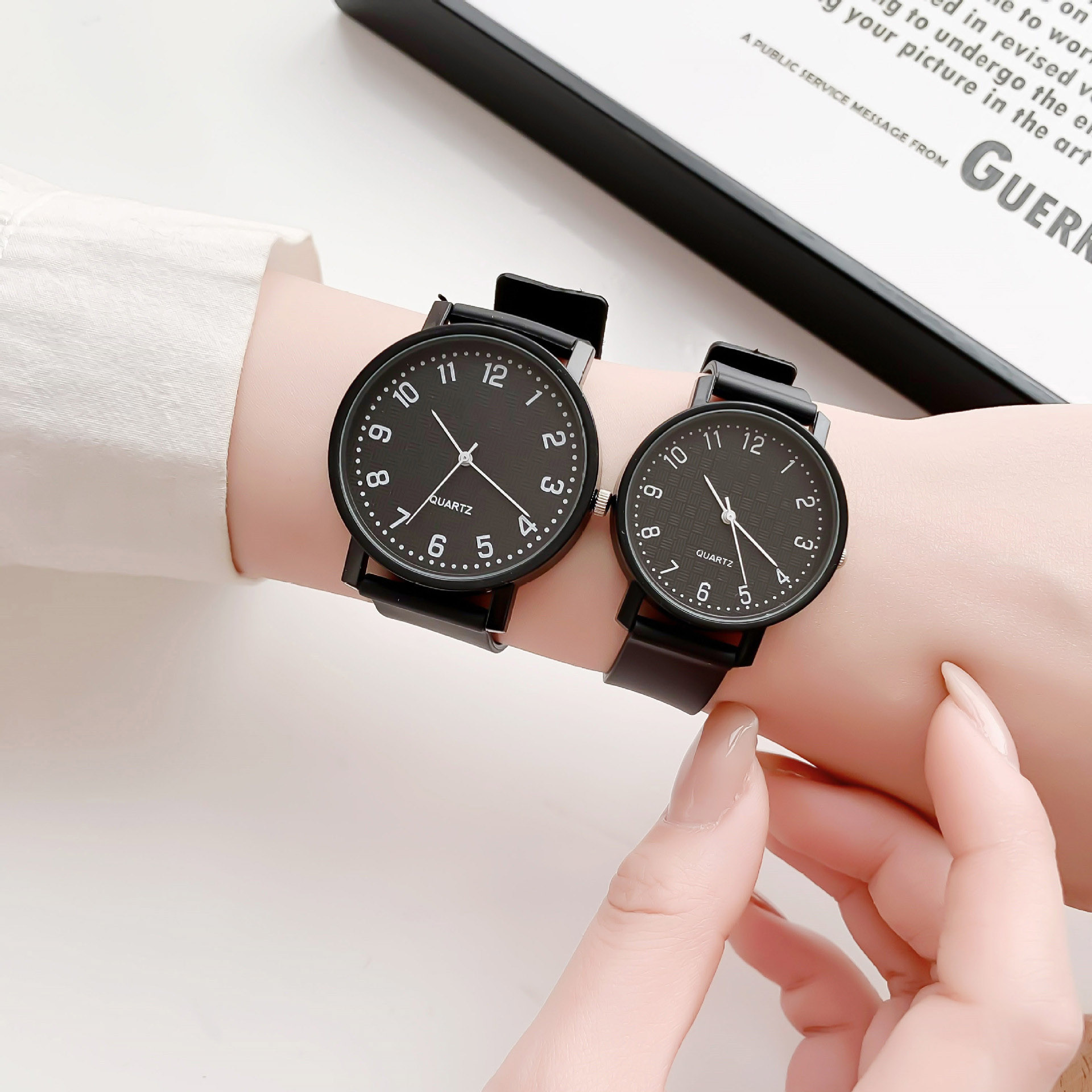 Simple Black Watch Quartz Watc - đánh giá và giá Luxury Watch Female
